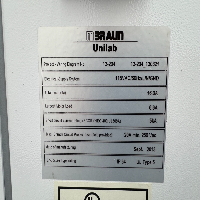 Mbraun MB 200B 6' Glove Box image 3